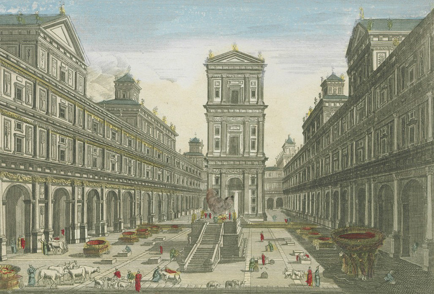 Слава Божья покидает Храм